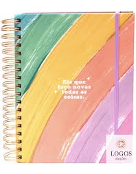 Meu plano perfeito, planner anual no datado com capa dura, capa Cor Pastel Planner