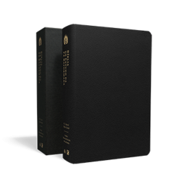Bíblia de Estudo da Fé Reformada com Concordância - Capa Couro Legítimo Preto e Estojo