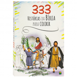333 Histórias da Bíblia para Colorir Brochura
