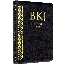 Biblia King James Slim Fina Preta 1611 Bkj