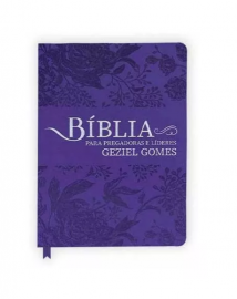 Bblia Para Pregadores E Lderes Geziel Gomes - Roxo Luxo