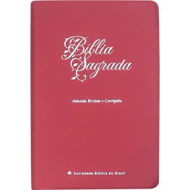 B�blia ARC - Letra Gigante- Linha Ouro Luxo Pink