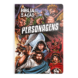 B�blia em A��o Personagens Capa Dura