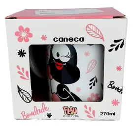 Caneca 320ml Cer�mica Bondade smilinguido Flau
