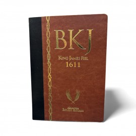 B�blia 1611 King James De Estudo Holman Preta Com Marrom 7 Edicao