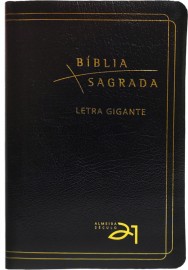 Bblia Almeida Sculo 21 Letra Gigante luxo Preta