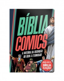 Bblia em Ao Comics A H. da Redeno Do Edem  Eternidade Capa Dura Preta