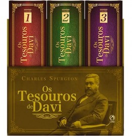 Tesouros De Davi 3 Volumes  Spurgeon 