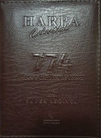 Harpa 774 Luxo Grande - Letra Hiper Gigante Marrom Escuro