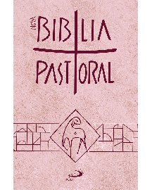 Nova B�blia Pastoral - bolso - Z�per Rosa