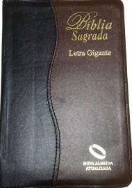 BIBLIA LETRA GIGANTE RA BICOLOR LUXO SBB