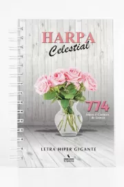 Harpa 774 Espiral Grande -,Letra Hiper Gigante Vaso