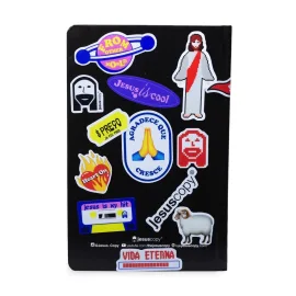 B�blia Sticker 1.0 Preta Jesus Copy  - NVI Capa Dura