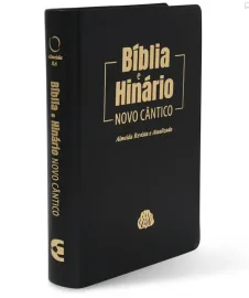 B�blia e Hin�rio RA Pequena 045 LM - capa macia Preta