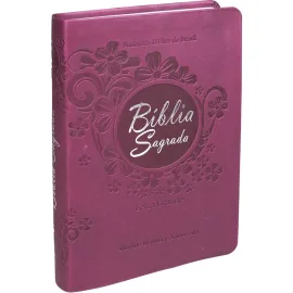 B�blia Luxo Letra Grande lilas SBB