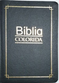 Bíblia Colorida Pequena- Preto texto alfalit