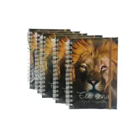 Agenda Permanente Espiral Evang�lica Le�o Jesus Vive Preto