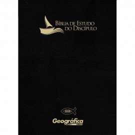 B�blia do Disc�pulo - Luxo Preta
