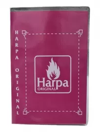 Harpa Original Pequena Letra Normal Capa Vinil Rosa