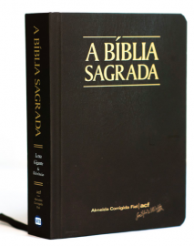 B�blia Media Tradicional Preta ACF Letra Grande Capa Dura