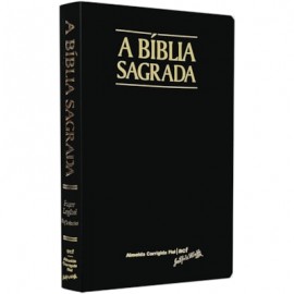 Biblia Acf Super Legivel  Preto luxo