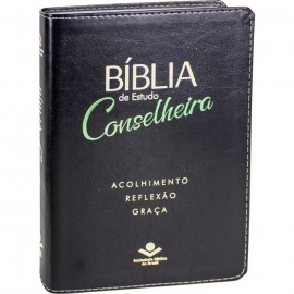 B�blia De Estudo Conselheira Naa preto