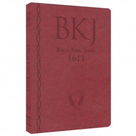 B�blia King James 1611 Ultra fina Ampliada Vermelho