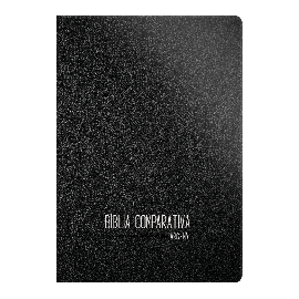 B�blia comparativa RC NVI Preta Lateral Prata