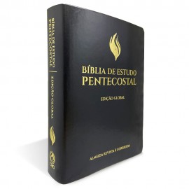 Biblia De Estudo Pentecostal Grande Preta Edição Global