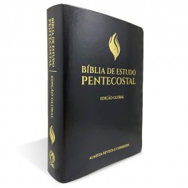 Biblia De Estudo Pentecostal Grande Preta Edio Global