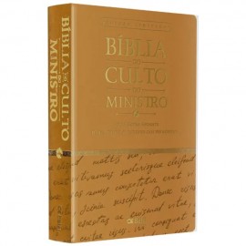 Bblia do Culto do Ministro Marrom - Edio Limitada