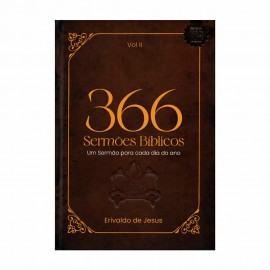 366 esbocos - Serm�es B�blicos Erivaldo De Jesus Vol.2  Capa Dura