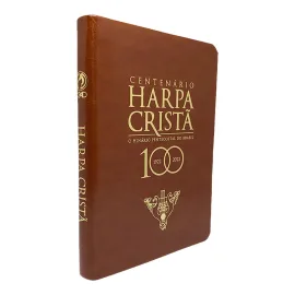 Harpa CPAD Centen�rio Grande Luxo Marrom