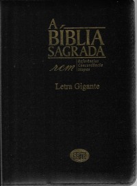 Biblia  Rcm Acf  Letra Hiper Gigante Ziper com Índice