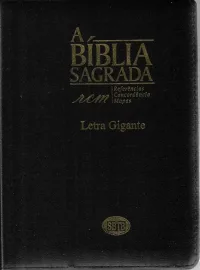 Biblia  Rcm Acf  Letra Hiper Gigante Ziper com �ndice