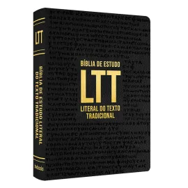 B�blia De Estudo LTT Capa Preta  Luxo