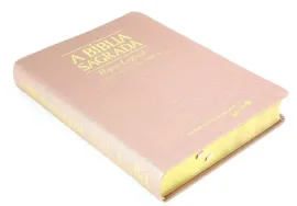 Biblia Hiper Legivel Luxo Rosa