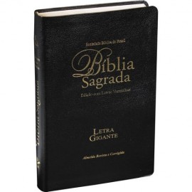 Biblia Letra Gigante Pjv Rc Luxo Preto