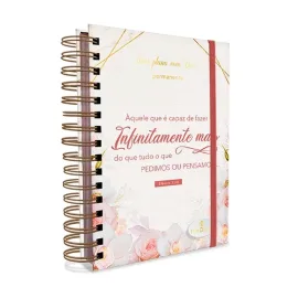 Planner Permanente P�o Di�rio Meu Plano Com Deus Infinitamente Mais