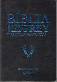 Biblia De Estudo Jeffrey Preto Azul