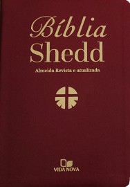 Bblia Shedd - Luxo Couro Bonded Vinho