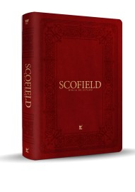Biblia Scofield Vinho Luxo