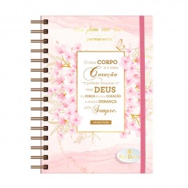 Planner Permanente P�o Di�rio Meu Plano Com Deus Minha Heran�a
