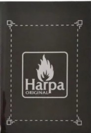 Harpa Original Pequena Letra Normal Capa Vinil Preta