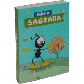 B�blia Sagrada - Smilinguido Brochura Azul