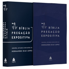 Biblia Prega��o Expositiva Azul Hernandes Dias