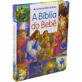 B�blia Do Beb� Sbb Almofadada