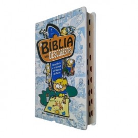 Biblia Das Descobertas Azul Ntlh com ndice 