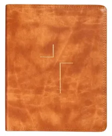 Jesus Bible NVI com Espa�o para Anota��es, Capa luxo marrom, Leitura Perfeita