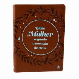 B�blia Mulher Segundo o Cora��o de Deus - Marrom